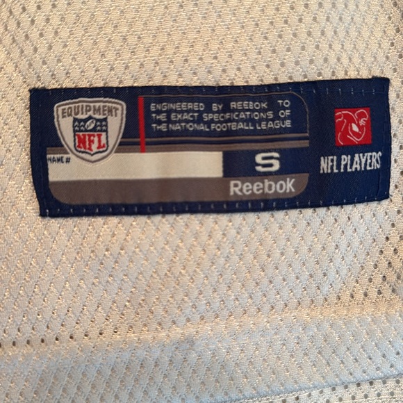 White and Blue Football Jersey - Picture 5 of 5